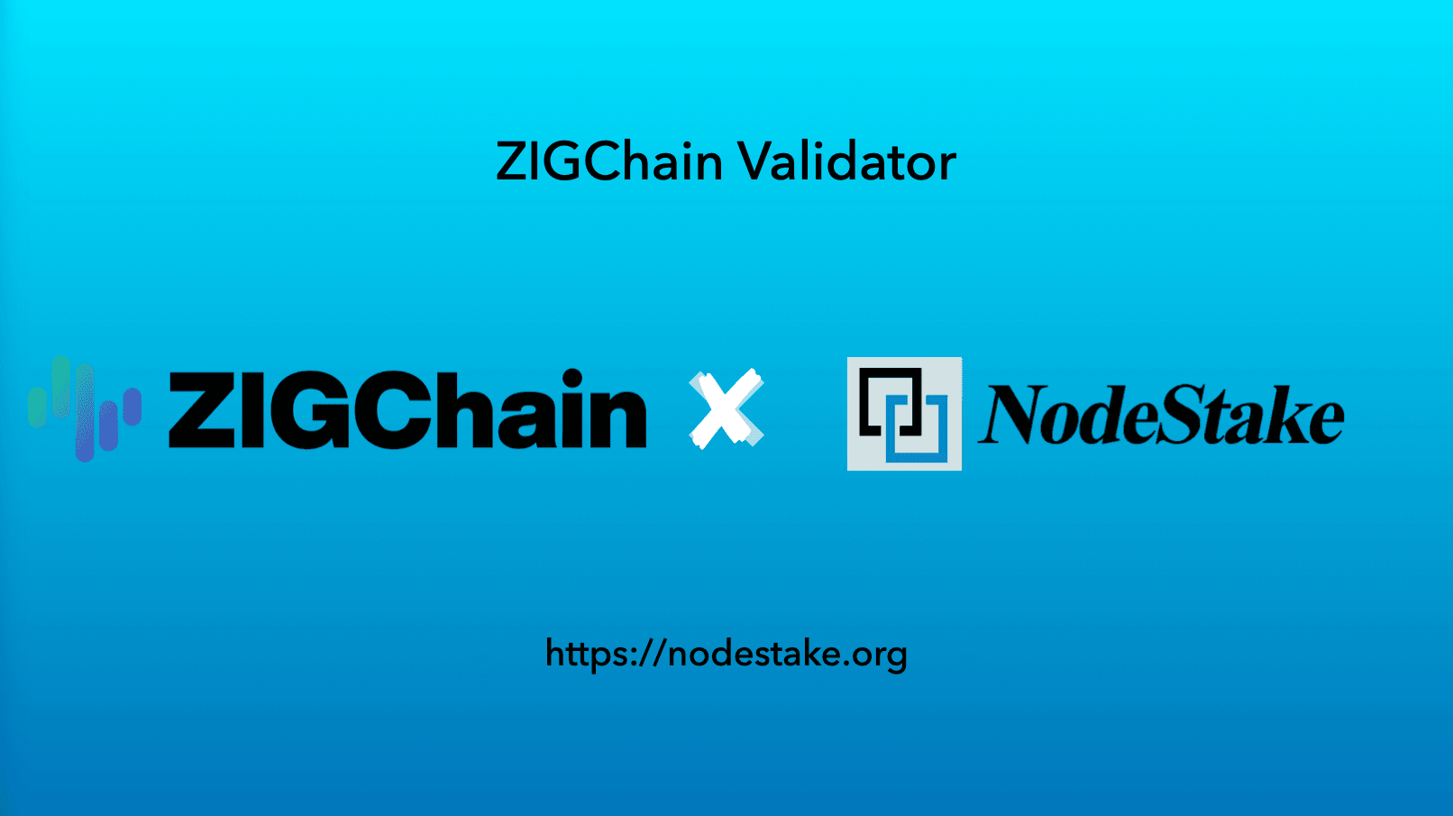 NodeStake validator live on ZigChain mainnet